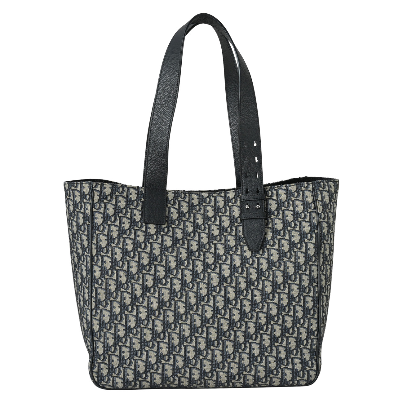 CHRISTIAN DIOR(USED)크리스찬디올 오블리크 자카드 새들 토트백